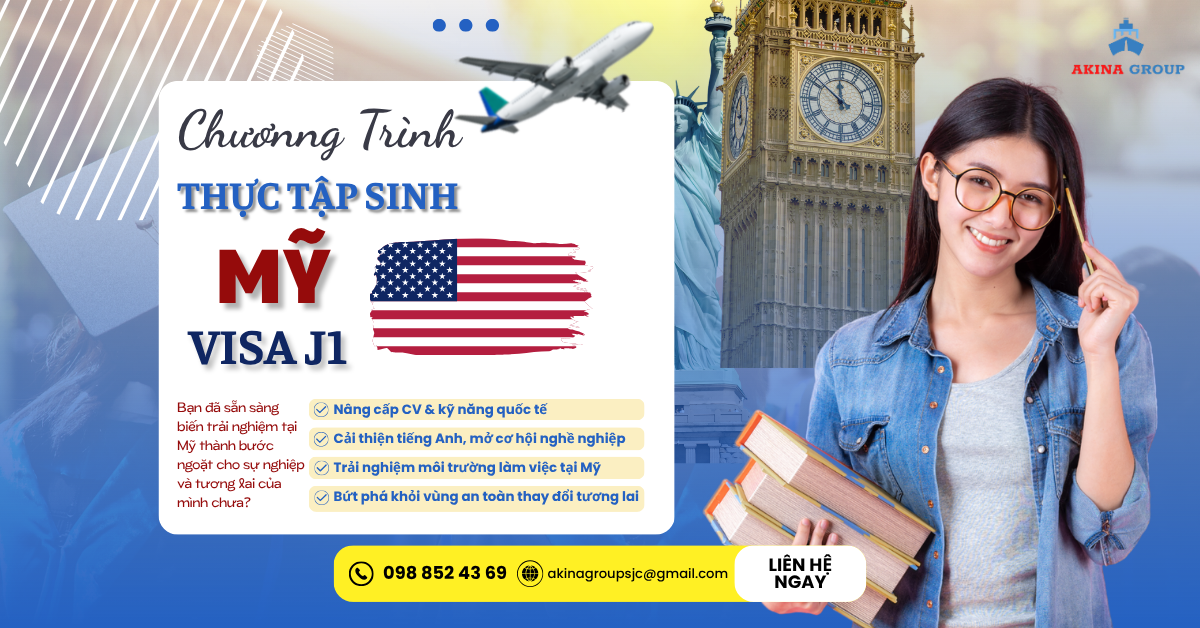 Chương Trình Thực Tập Sinh Mỹ J-1 – Cơ Hội Học Tập & Làm Việc Quốc Tế