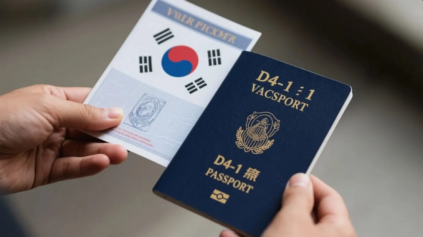 Visa D4-1 Hàn Quốc dành cho du học sinh học tiếng